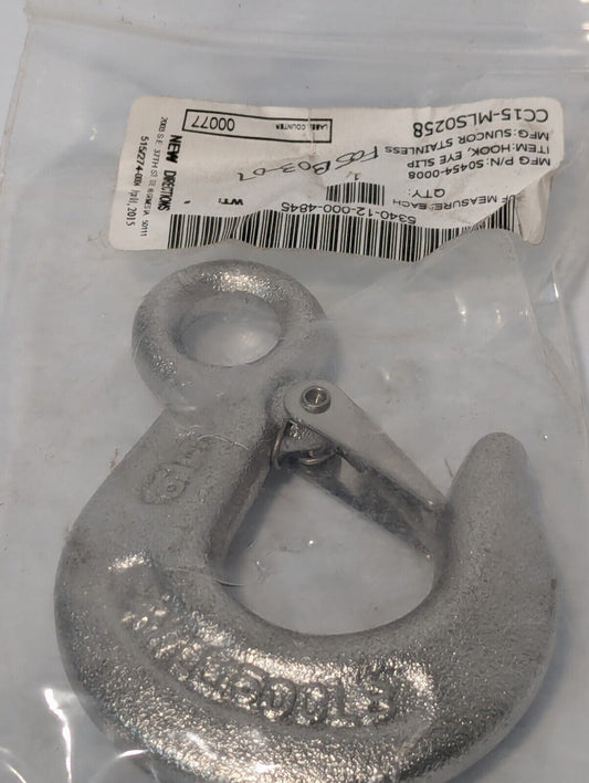 Suncor Stainless S0454-0008 Eye Slip Hook - Free Shipping