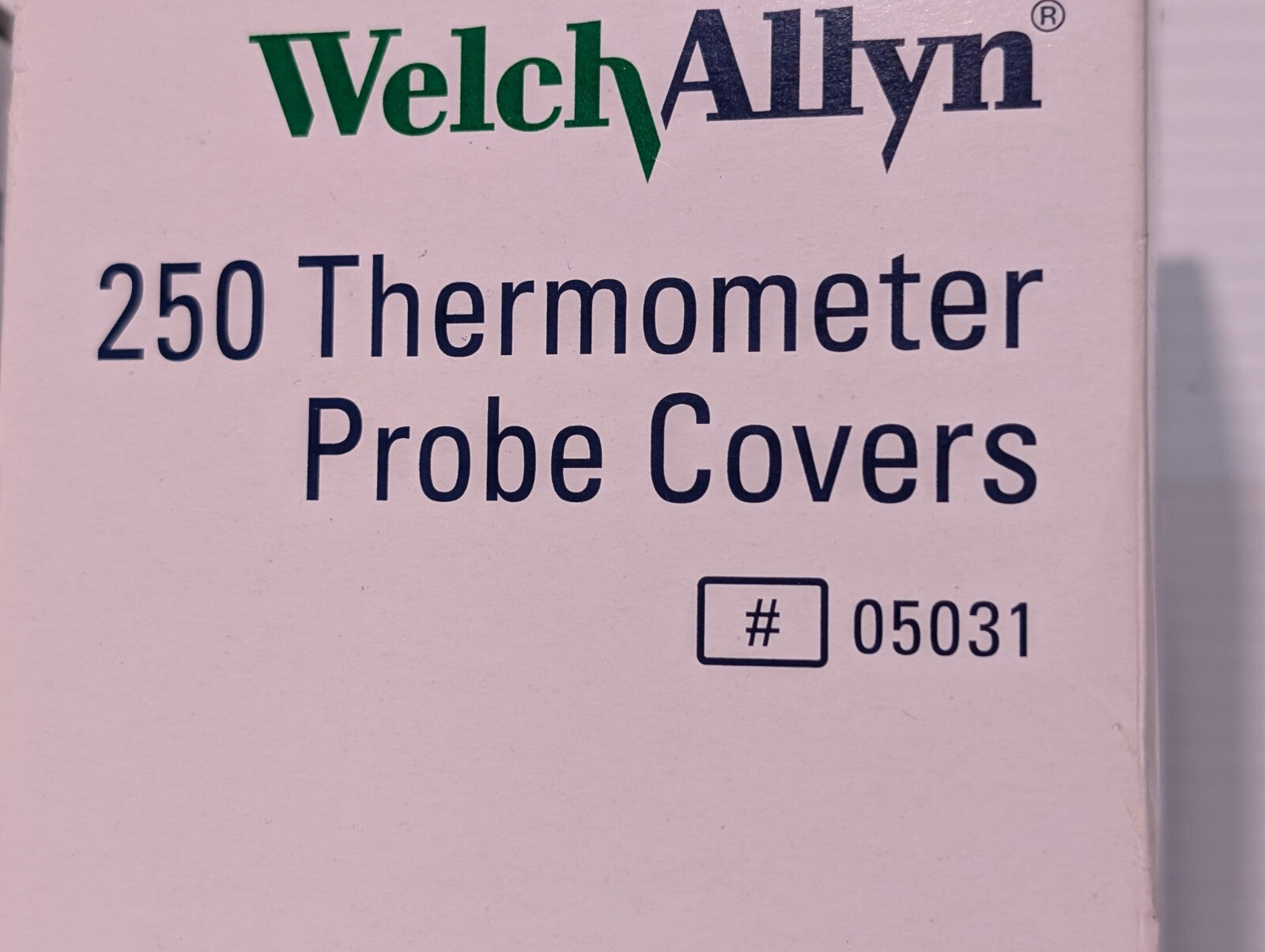 3 Boxes 05031 Welch Allyn \ Baxter Probe Covers for SureTemp Thermometers