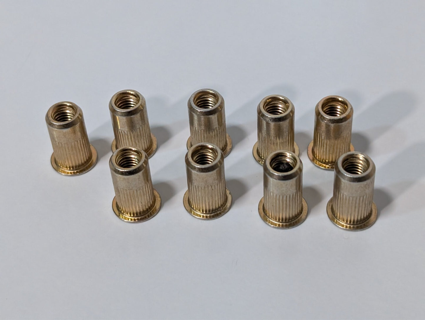 [160] Rivetnut inserts, M6x1.0: Sherex CAL2-610-6.6-10, Advance ALS4T-610-6.6B10