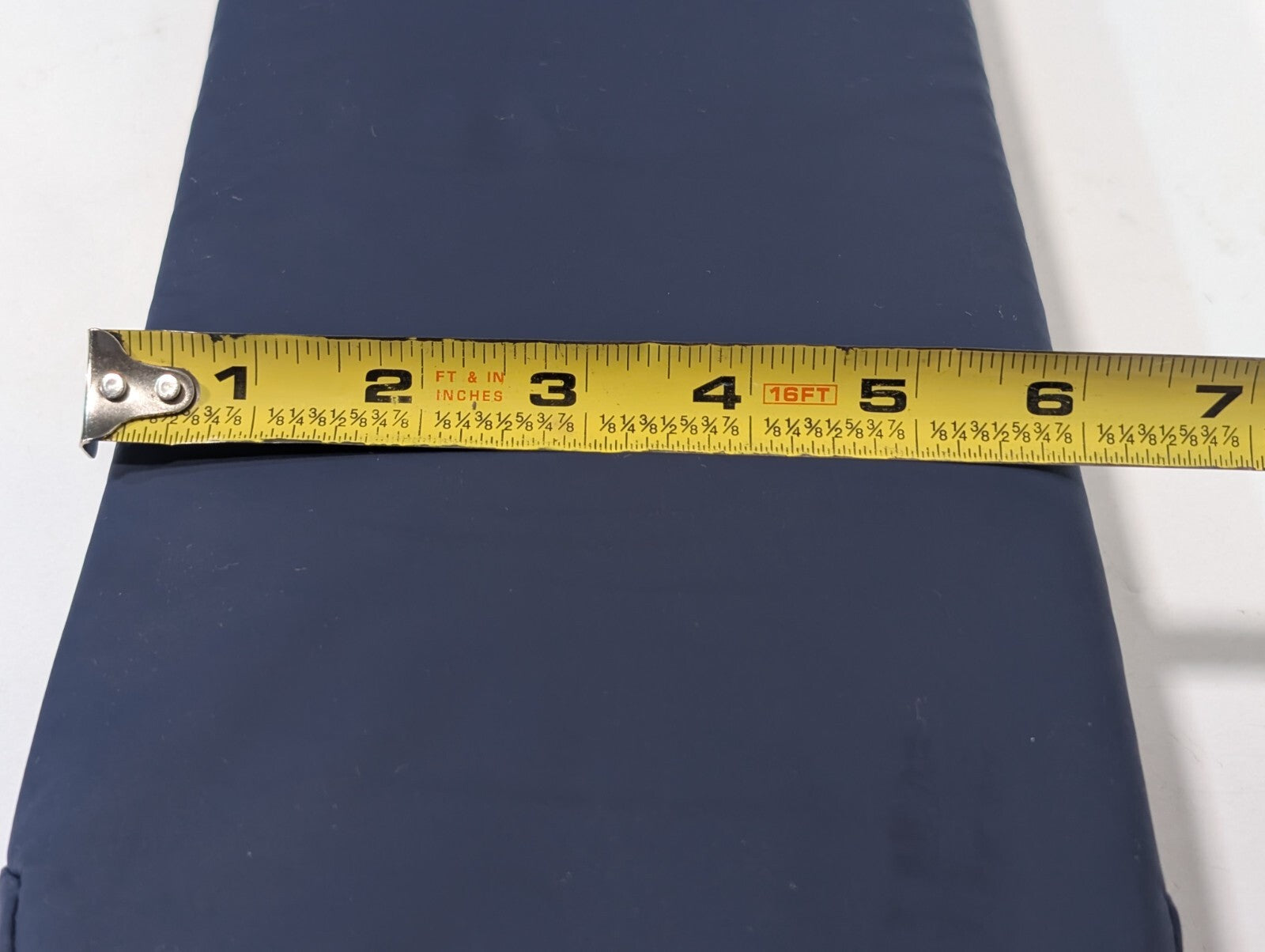 Unbranded Padded Arm Rest, Blue, 26.25" Long, 6" Width, 2.25" Thick