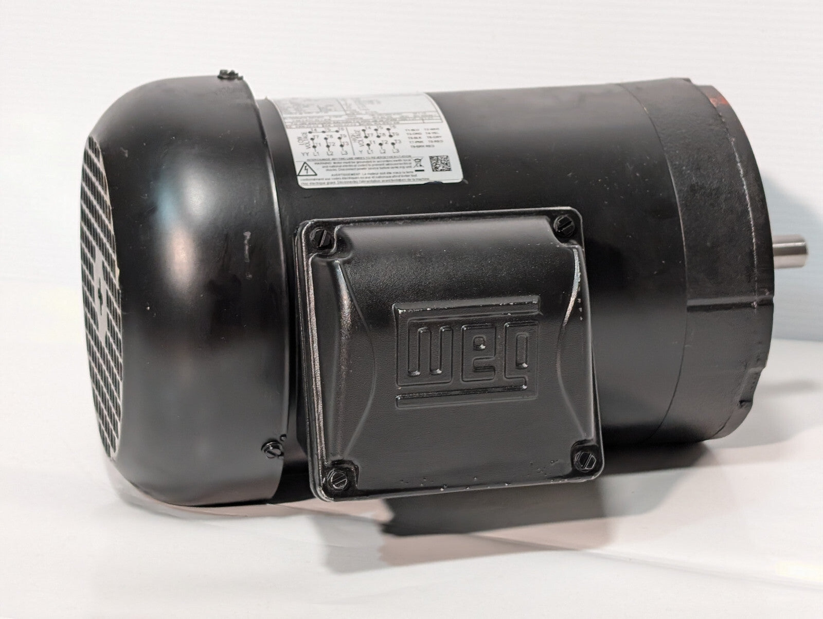 Weg 99883258 Inverter Duty Pump Motor .75HP, 1760RPM, 3 Phase, TEFC, 230/460V