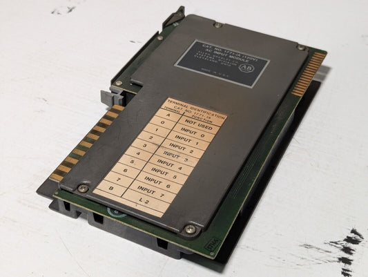 Allen Bradley 1771-IA Digital Input Module, 120VAC/DC, 50/60HZ as pictured