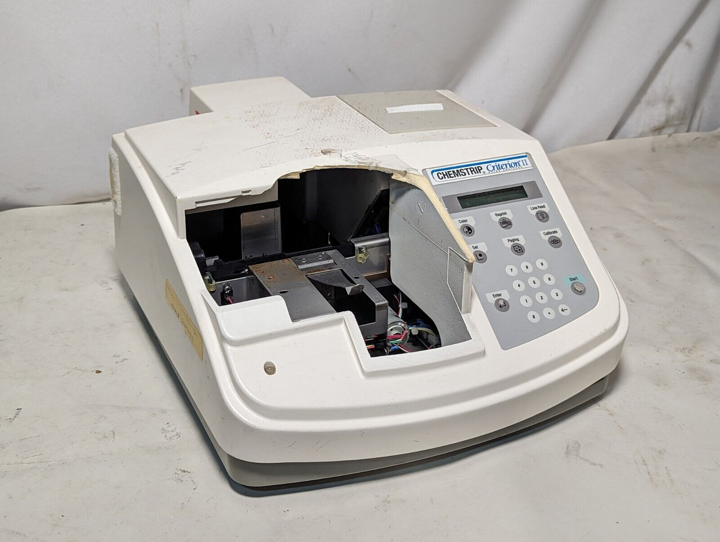 Chemstrip Criterion II urine analyzer, Miditron Junior II base board