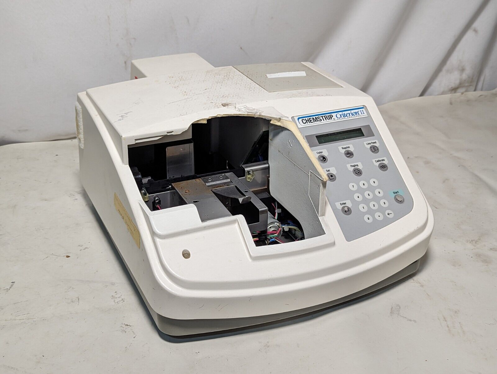 Chemstrip Criterion II urine analyzer, Miditron Junior II base board