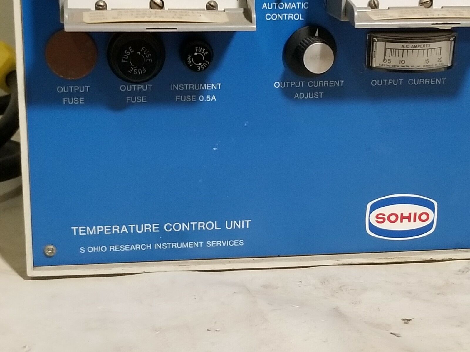 Sohio Temperature Control Unit CJ-063 Range 0-1650F ISA-J