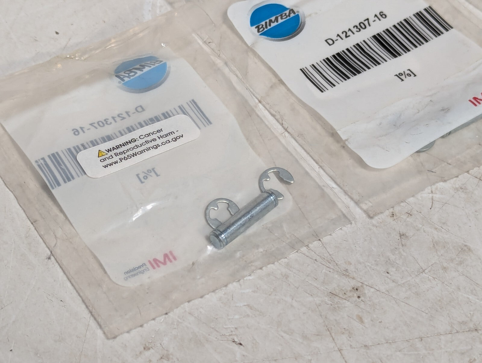 (3) Bimba D-121307-16 Pivot Pin Kits