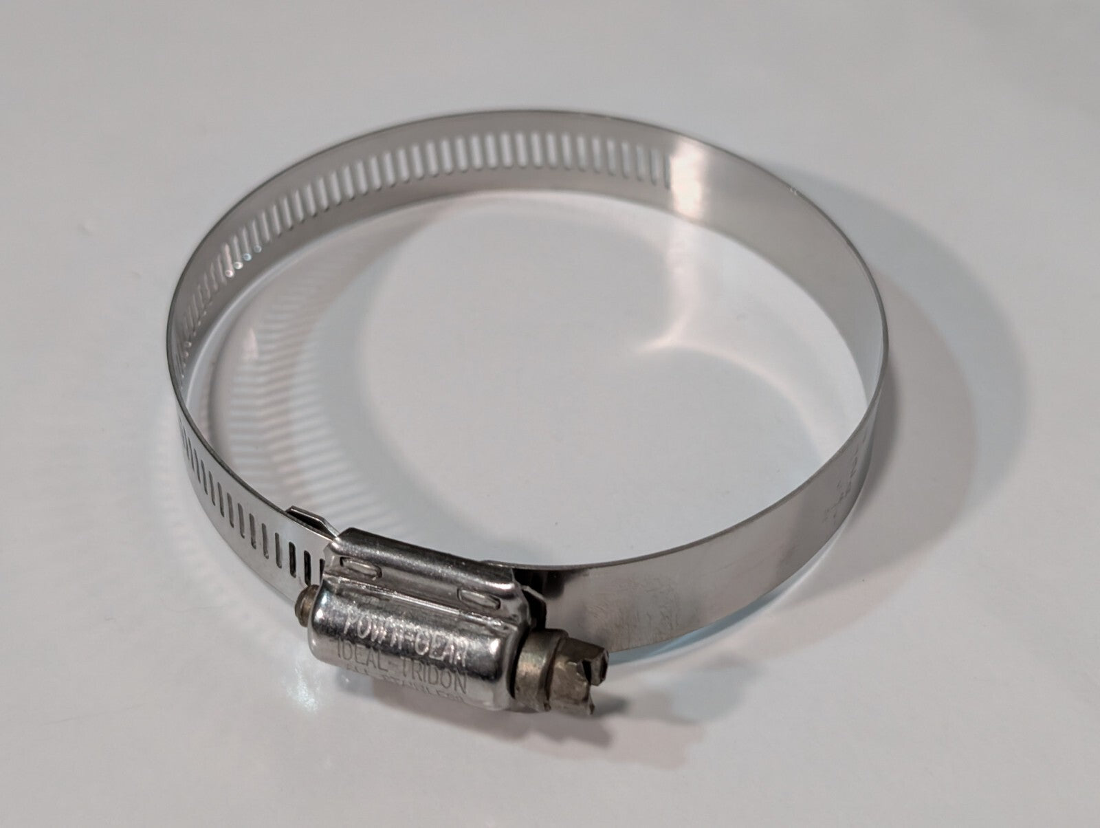 [35] Ideal Tridon Pow'r-Gear 6X300 Hose Clamp Size 412, Extended Range Stainless