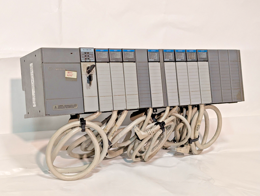 Allen Bradley 1746-A13 Chassis Rack, SLC500, 13-Slot; 1746-P2 SER C Power Supply