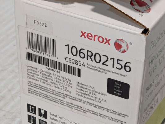 Xerox 106R02156 Replacement Toner for HP Ce285a Black -Free Shipping