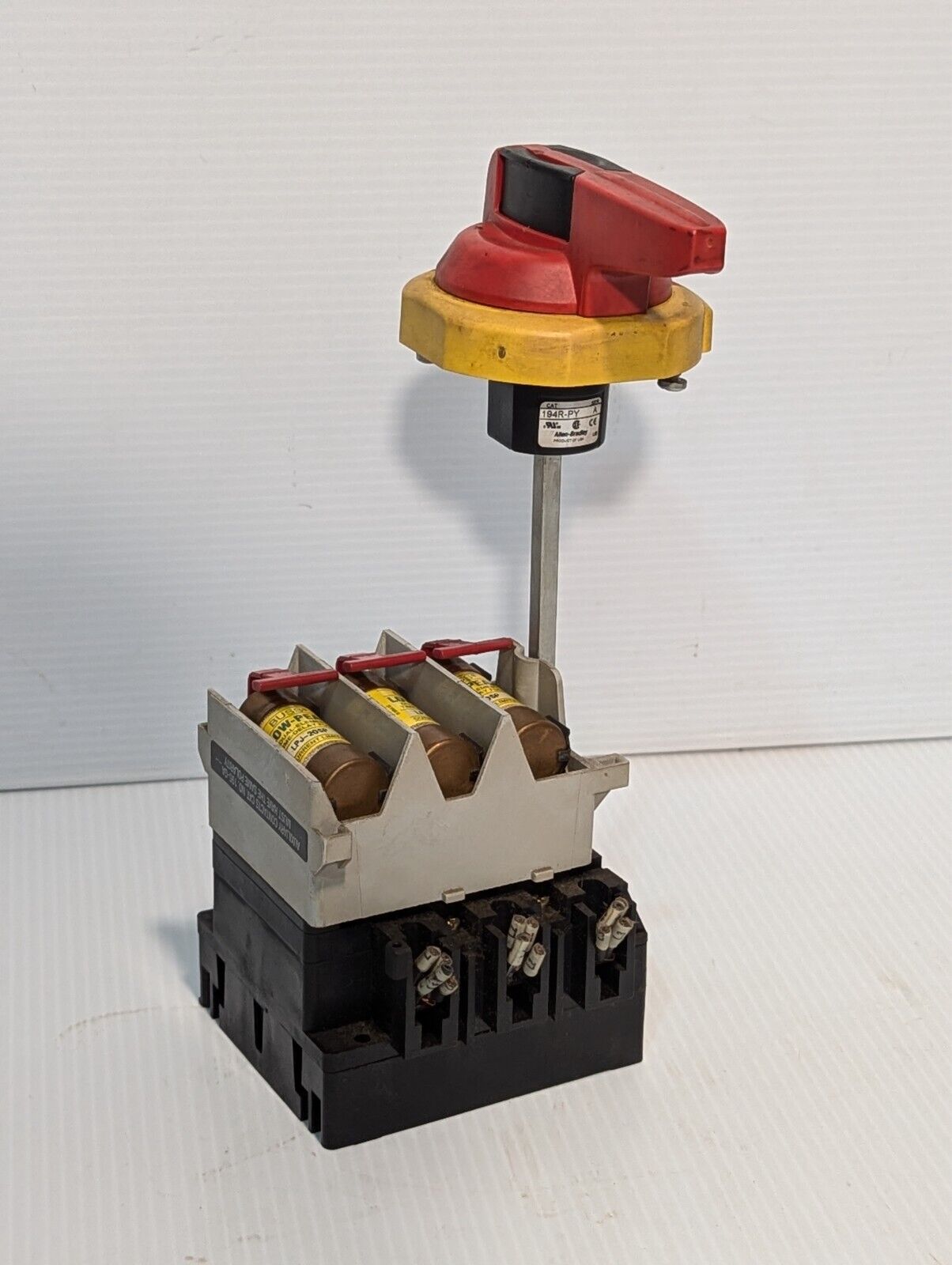 Allen-Bradley 194R-NJ030P3 Disconnect Switch w/ LPJ-20SP Fuses-Free Ship+Return