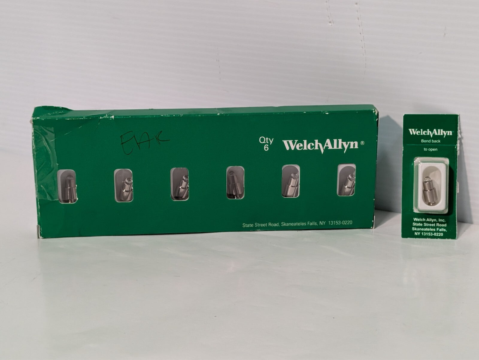 7 pcs Welch Allyn 06500-U6 Genuine OEM Replacement 3.5v Halogen Lamp