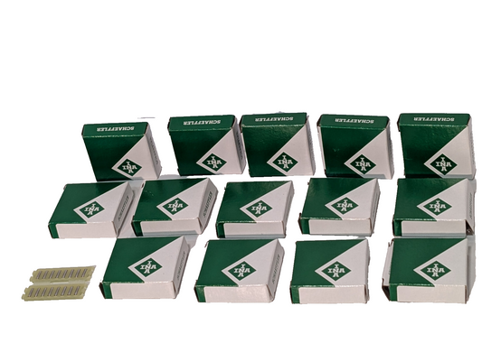 14 NOS: INA Schaeffler FF2535-ZW-0-2 Flat Cage Double Row Needle Roller Bearings