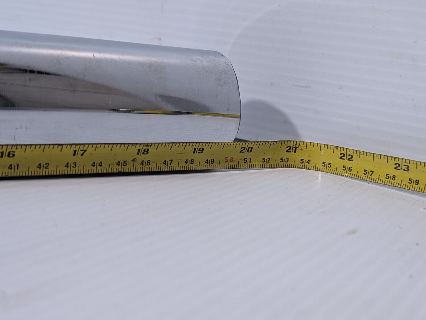 Stainless Steel Tube, 19.75"L x 2"OD x 1.25"ID, 3/8" Thickness - Free Shipping