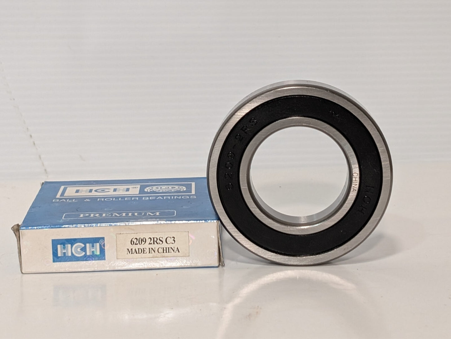 (4) HCH 6209 2RS C3 Premium Rubber Seal Ball Bearing 45x85x19mm