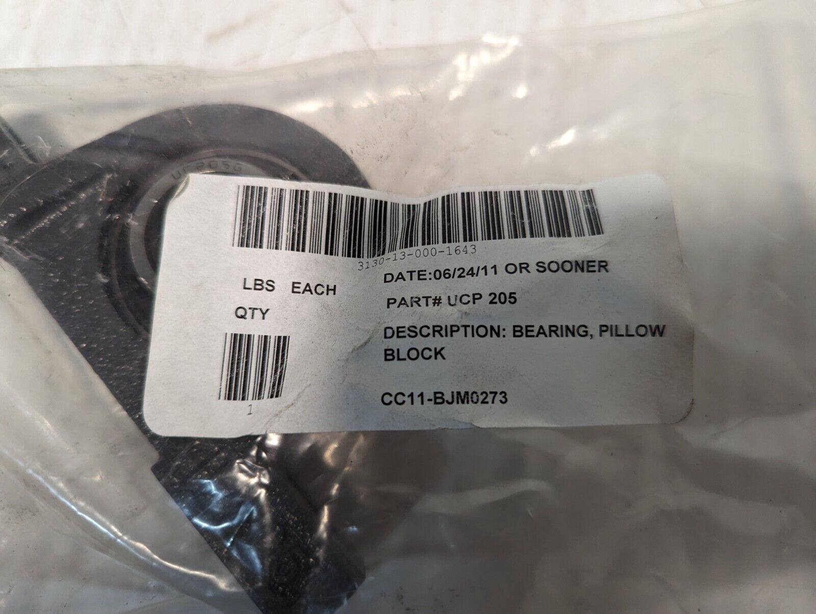 IPTCI UCP205 Pillow Block Bearing, 25mm Bore,  UC205G - Free Shipping