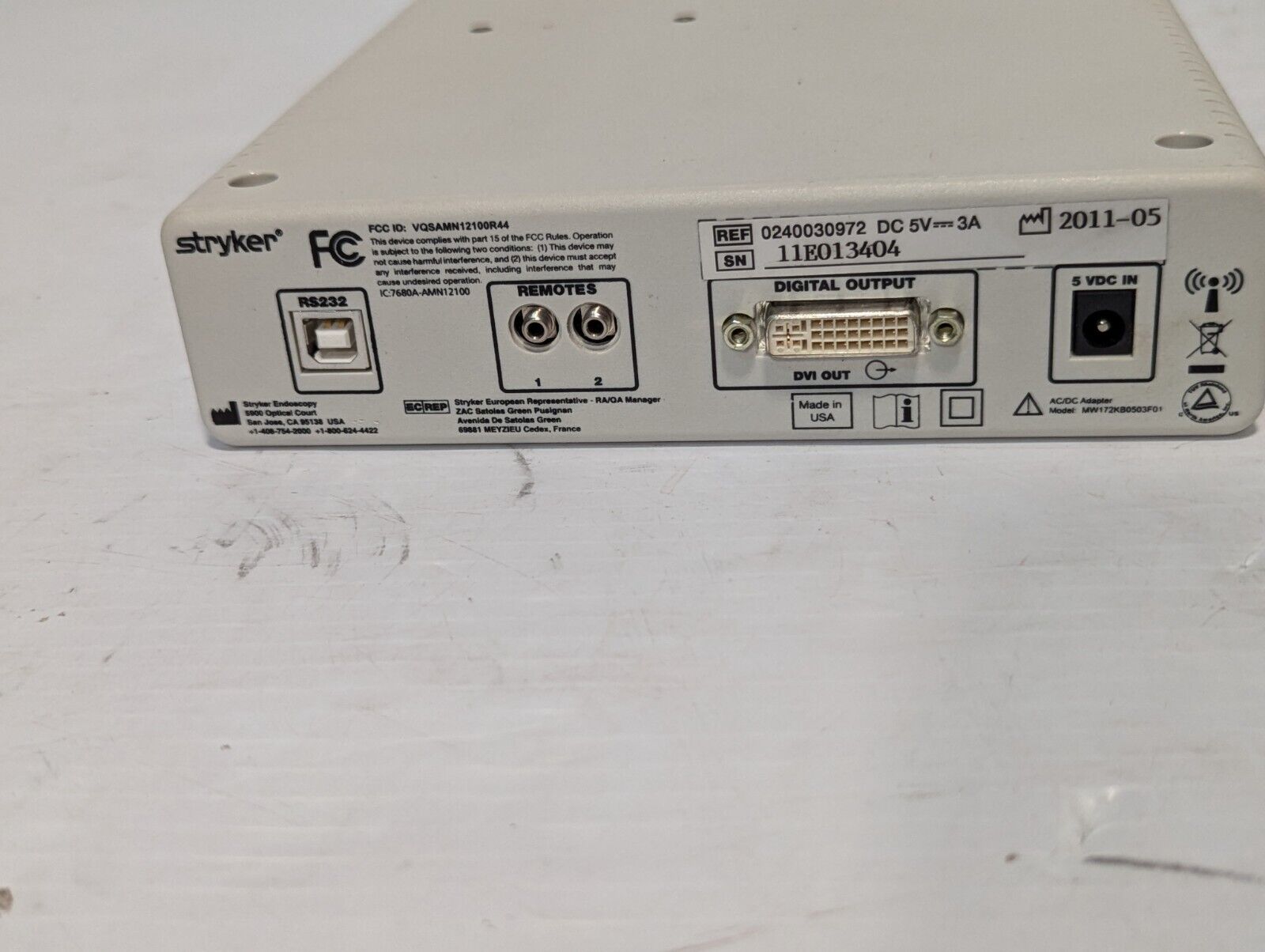 Stryker 0240030972 WiSe HDTV receiver, no power adapter - Free Shipping