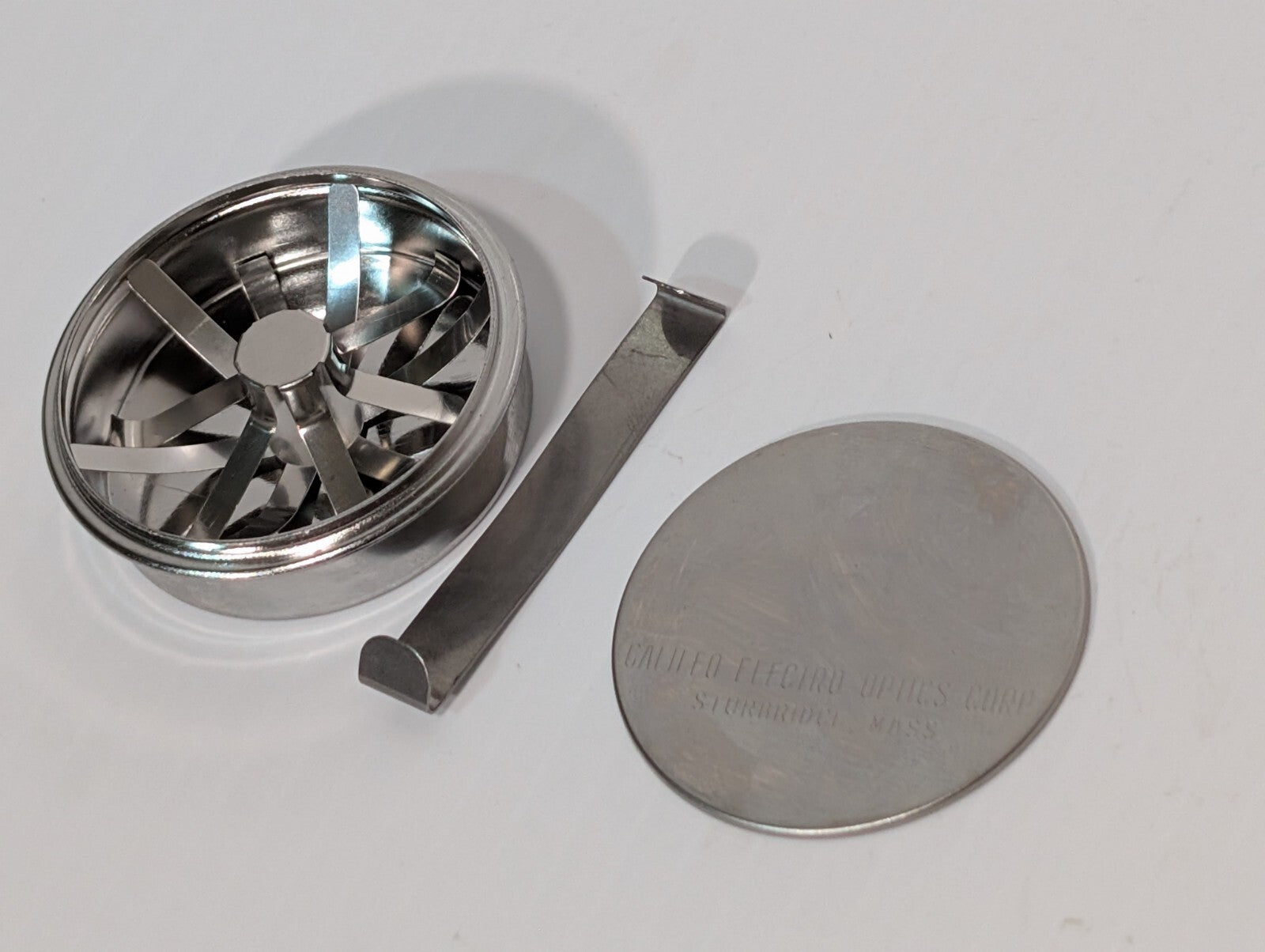 [5] Galileo Electro-Optics Chopper Wheel, for splitting light beams