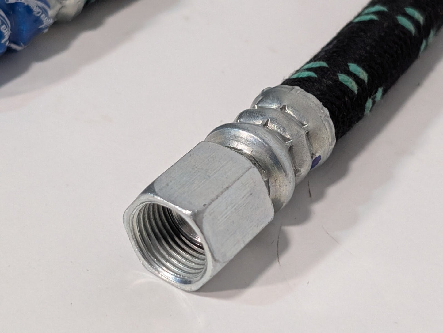 (4) Parker, Sullair, Ultra Clean 249608-019 Freightliner Fuel Line Braided Hoses