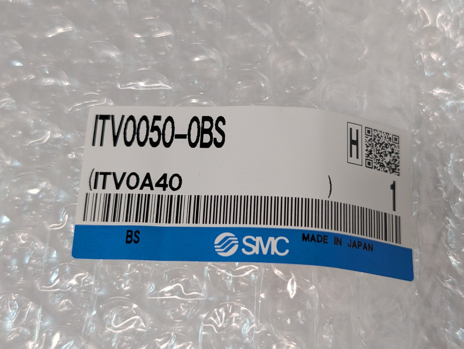 SMC ITV0050-OBS E/P Regulator, 24VDC, Electro-Pneumatic IT ITV0000