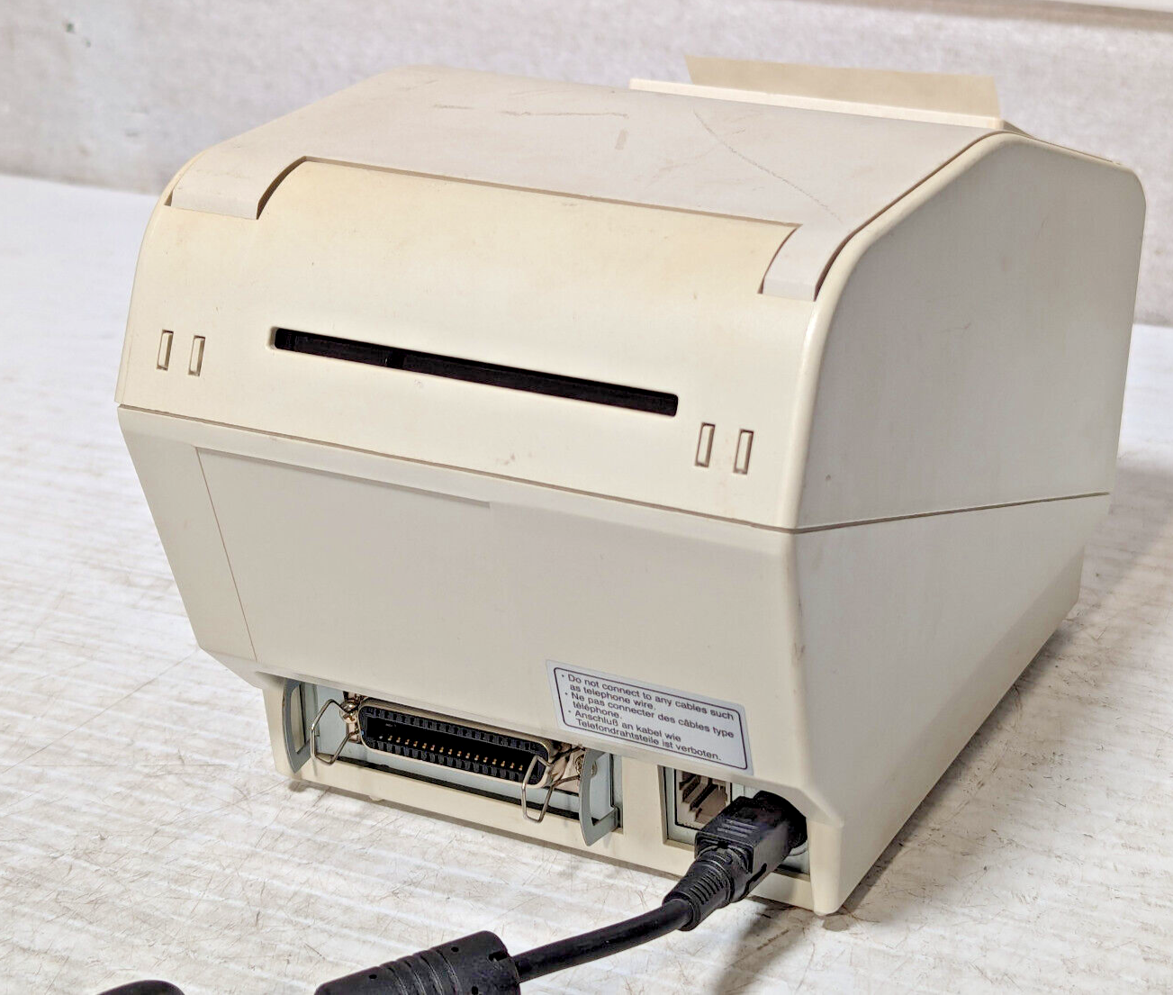 Star TSP700 High Speed Thermal Printer, PS60A Adapter, Receipt, POS, White