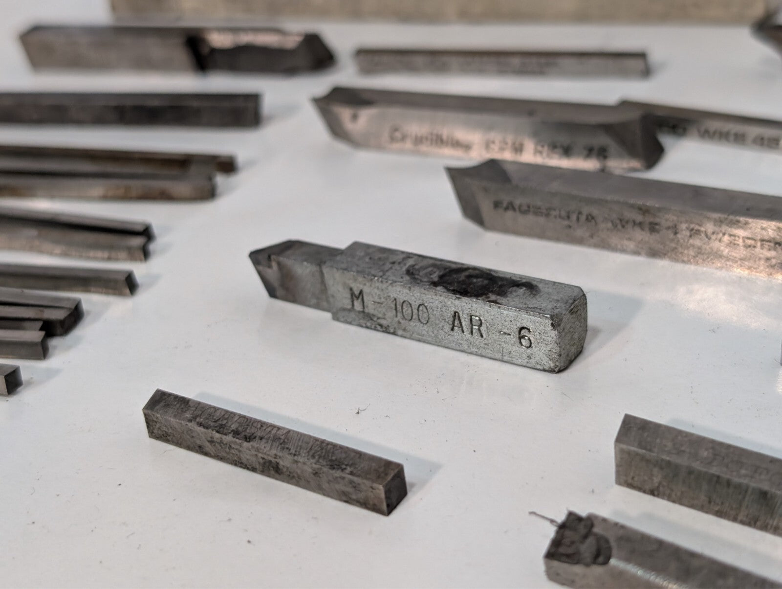 (30) Seco WKE 45 Cobalt (and other) Rectangular Tool Bit Blanks