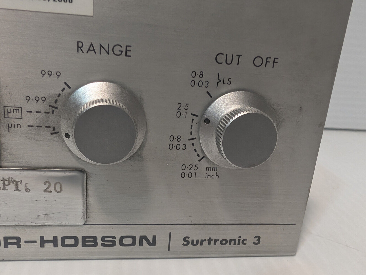 Taylor-Hobson Surtronic 3 Surface Roughness Gage Tester Profilometer -Free Ship.