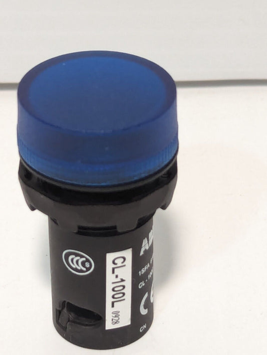 ABB CL100-L Blue Pilot Light, 1SFA619402R1000, 6240-13-000-2649 - Free Shipping