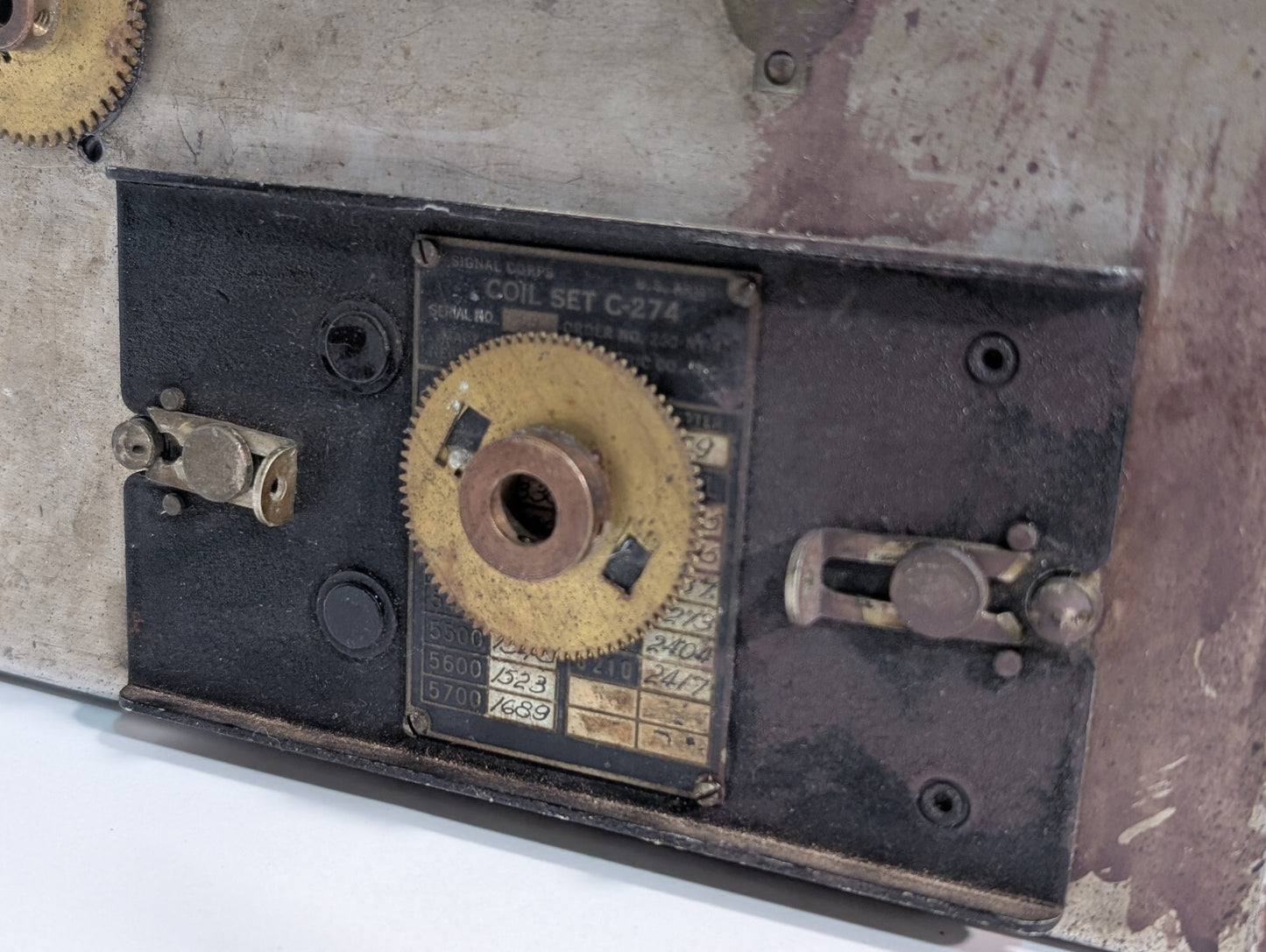 Weston Electric U.S.Army Signal Corps BC-AP-230 Radio Transmitter, 507 Antenna