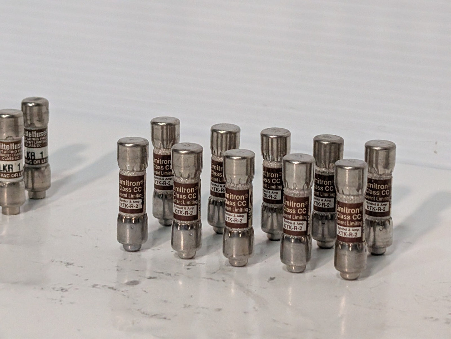 (27) Limitron KTK and KLKR Fuses, KLKR 1, KTK-R-2, KTK-R-1/2, KTK-R-20
