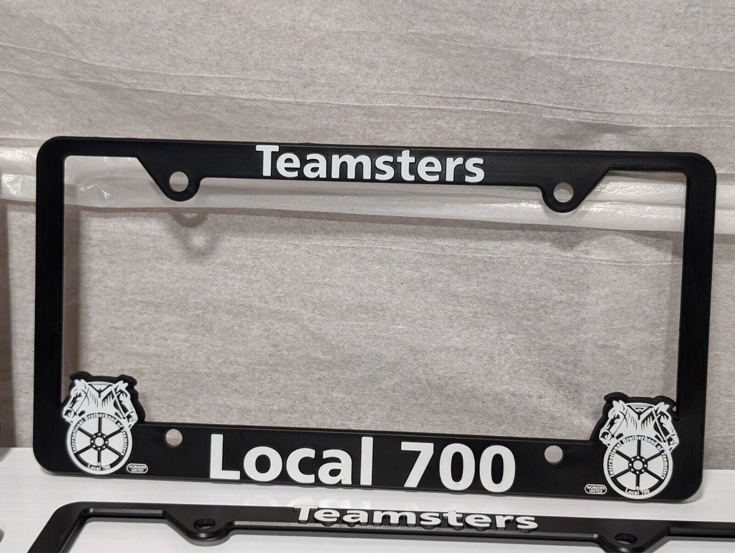 Teamsters Local 700 License Plate Bumper Stickers Paraphernalia