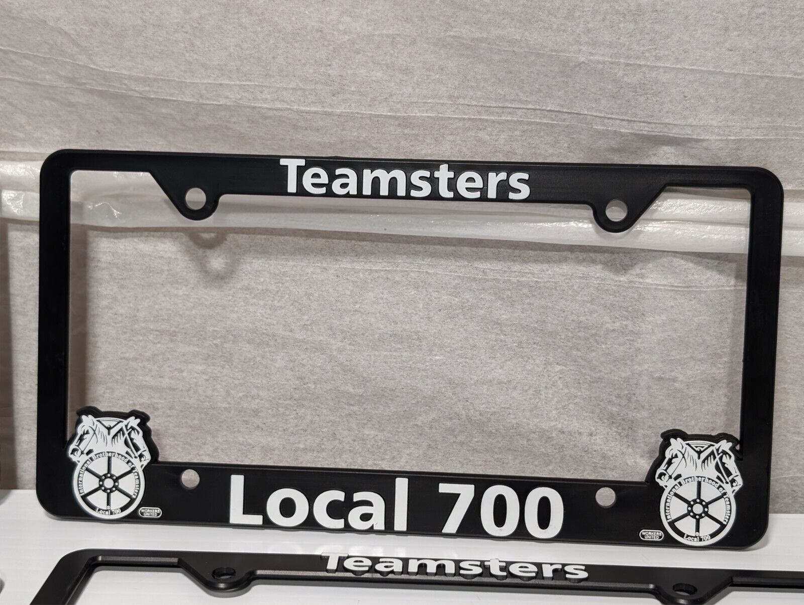 Teamsters Local 700 License Plate Bumper Stickers Paraphernalia