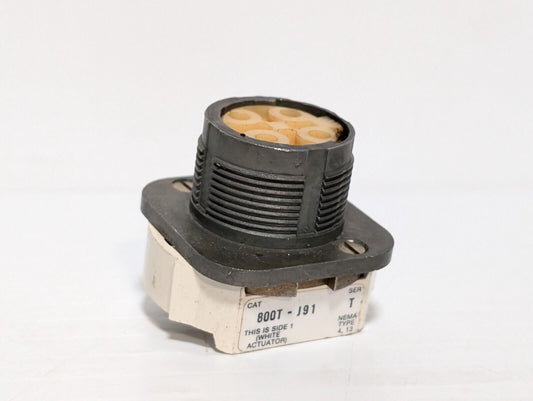 Allen Bradley 800T-J91 Selector Switch, Ser T, 3 Position, w/o Cap/Knob, 30.5mm