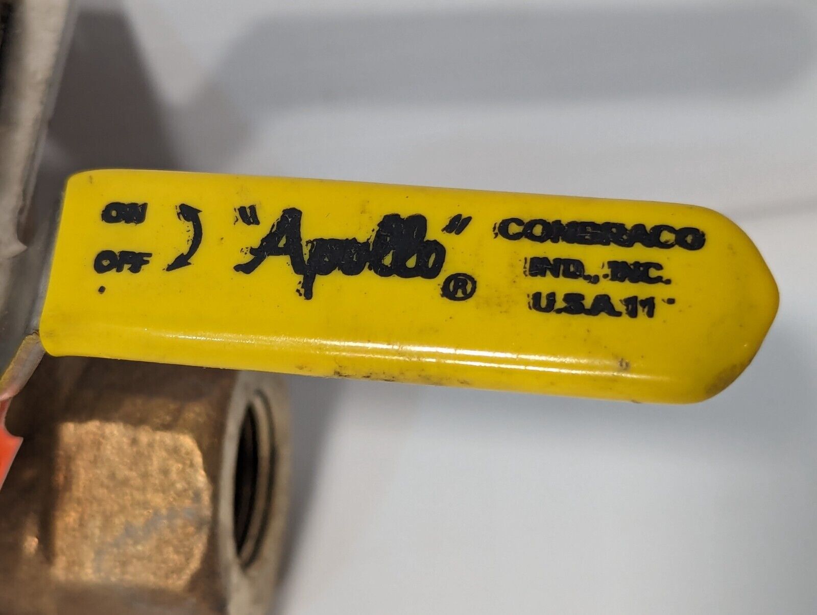 75-102-41 Apollo Brass Conbraco Ball Valve With Lock 3/8 NPT - Free Shipping