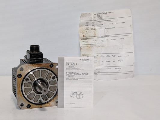 Yaskawa SGMG-05A2AB AC Servo Motor 450W 1500RPM 3.8A 200V Continuous