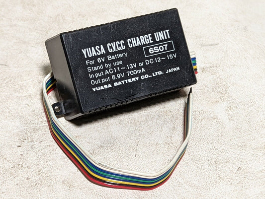 Yuasa C.V.C.C. CVCC charge unit for 6V battery, 6S07