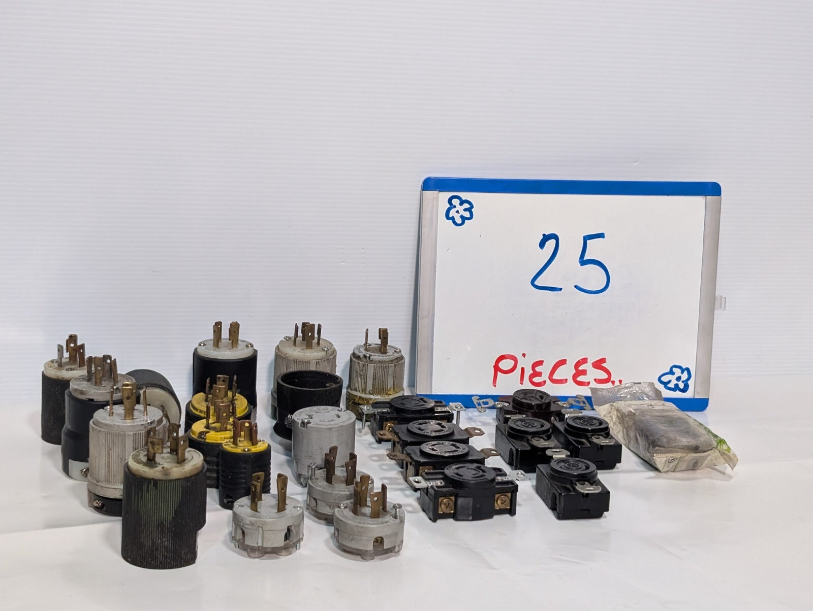 (25) Electrical Plugs Incl. NEMA L-18-20-R