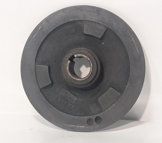 7" Diameter Metal Wheel Machine Automotive Assembly Part Industrial Steampunk