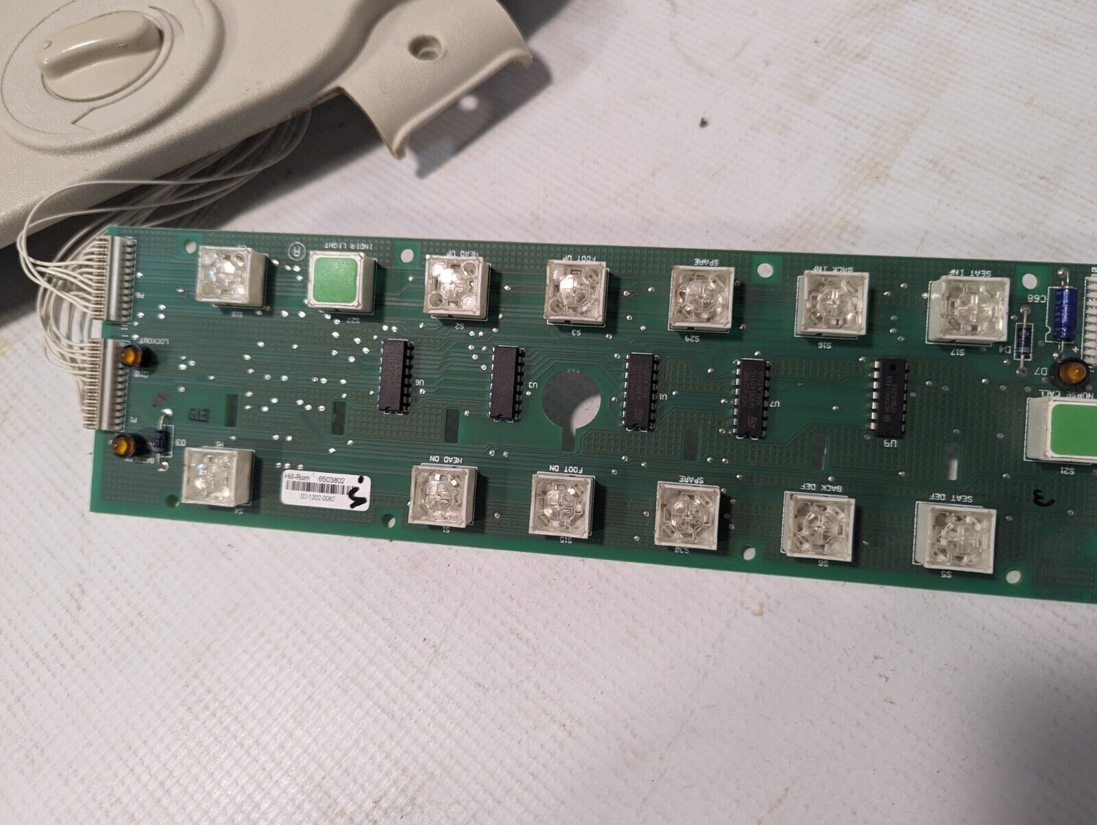 Hill-Rom 6503802, 6307902 Right Siderail Patient Control Module -Free Shipping