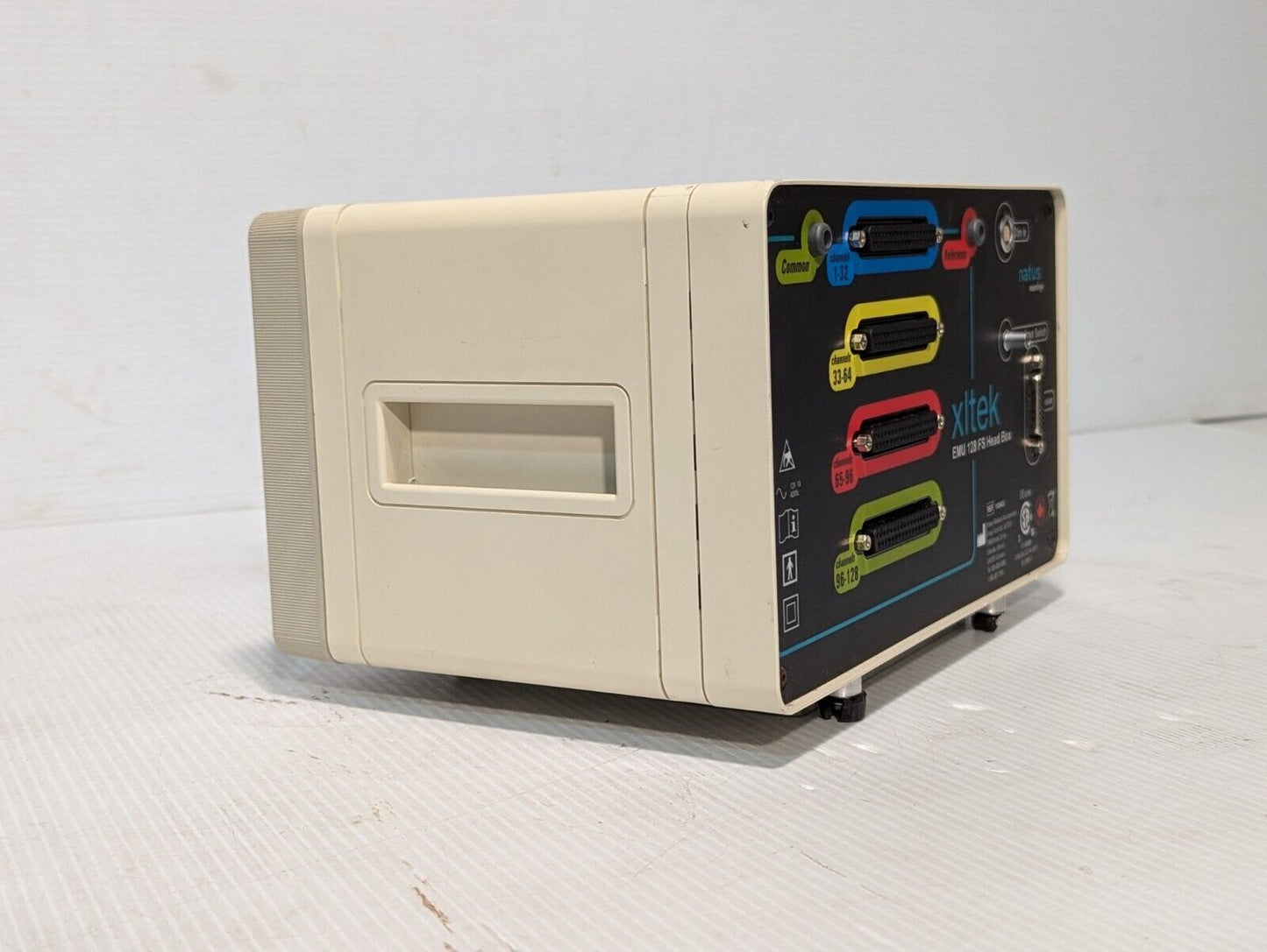 Natus Neurology 10343 XLTEK EMU 128 FS Head Box (Amp)- Free Shipping