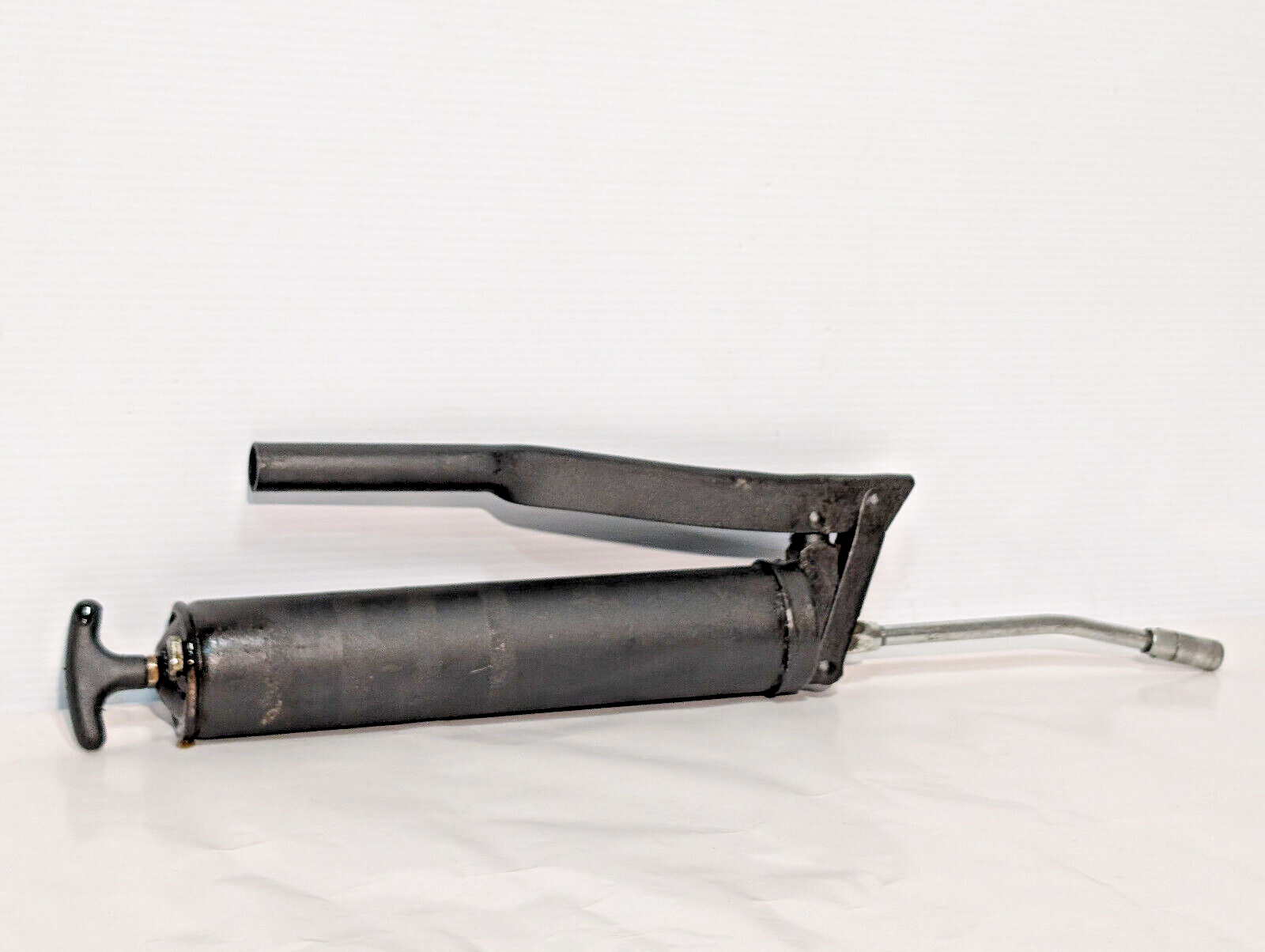 Unbranded Manual Heavy Duty Industrial Grease Gun, Black, Side Lever