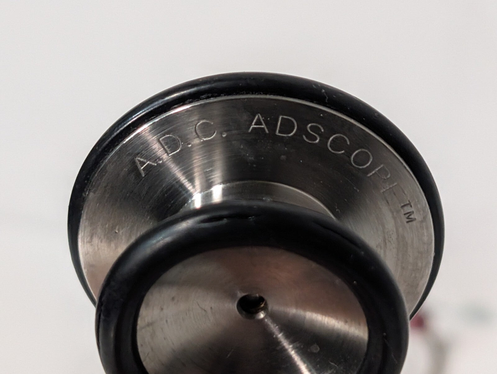 (3) ADC Adscope Stethoscopes, Assorted Colors Red Black Grey