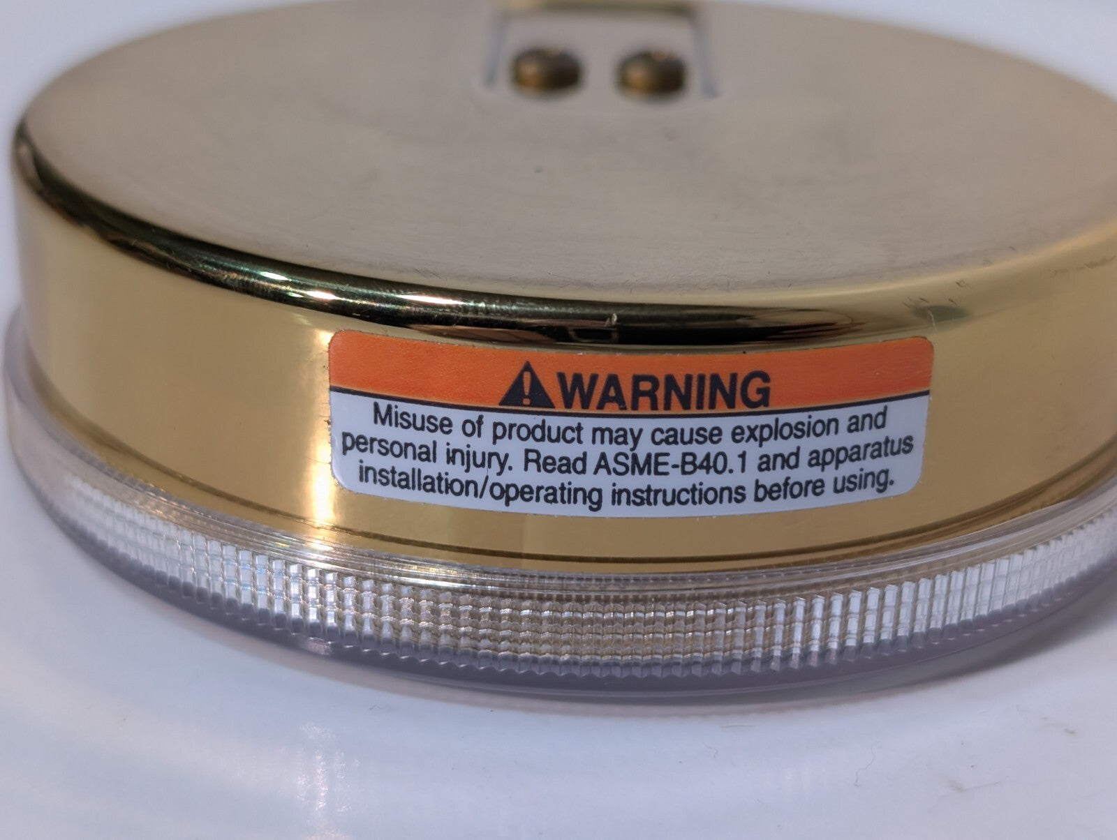 U.S. Gauge 37590 Water Pressure Gauge for Fire Protection, 0-300psi Dial Range
