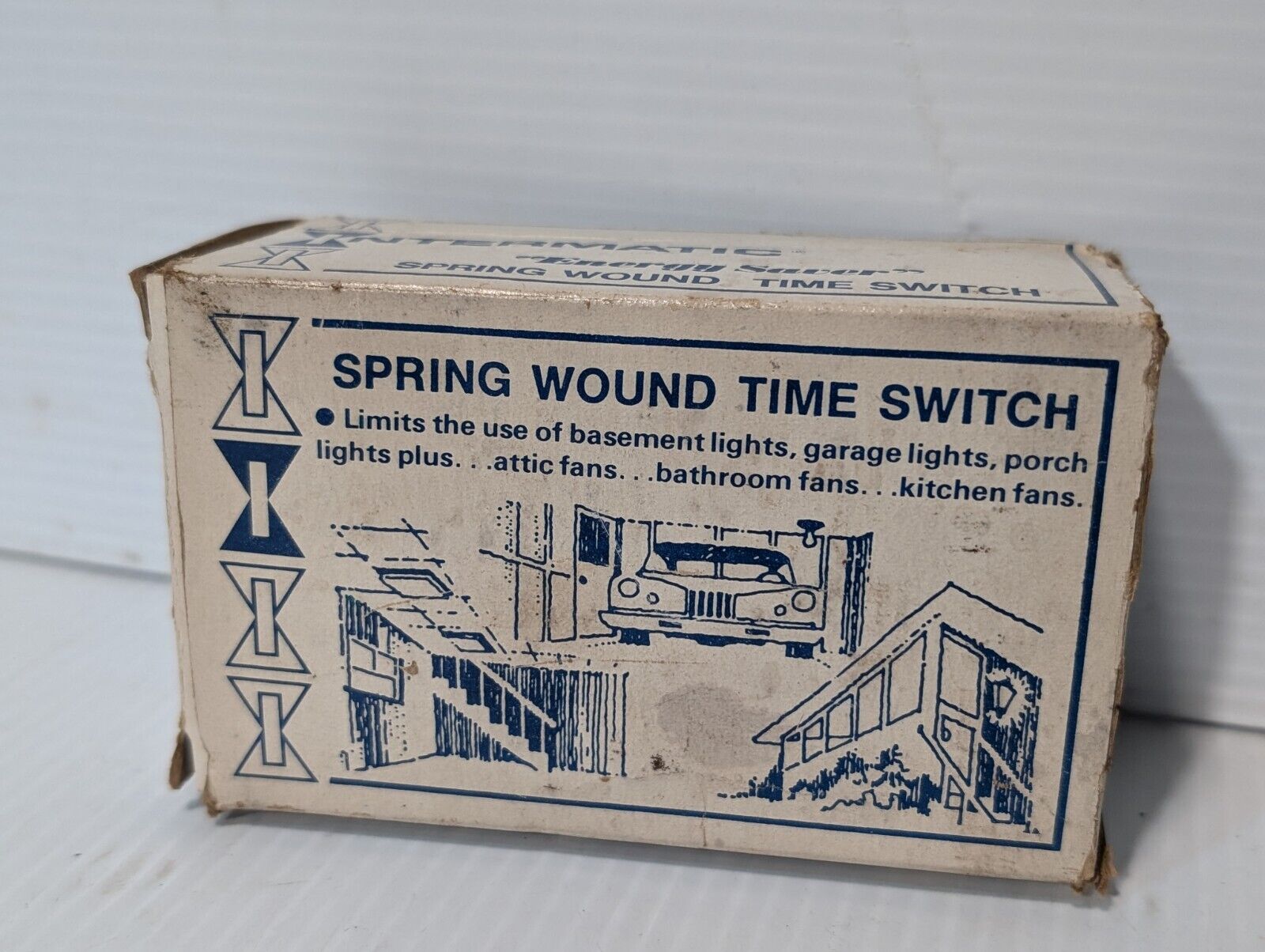 Intermatic F5M Spring Wound Time Switch, 5 Minute Cycle, w/o Hold Feature