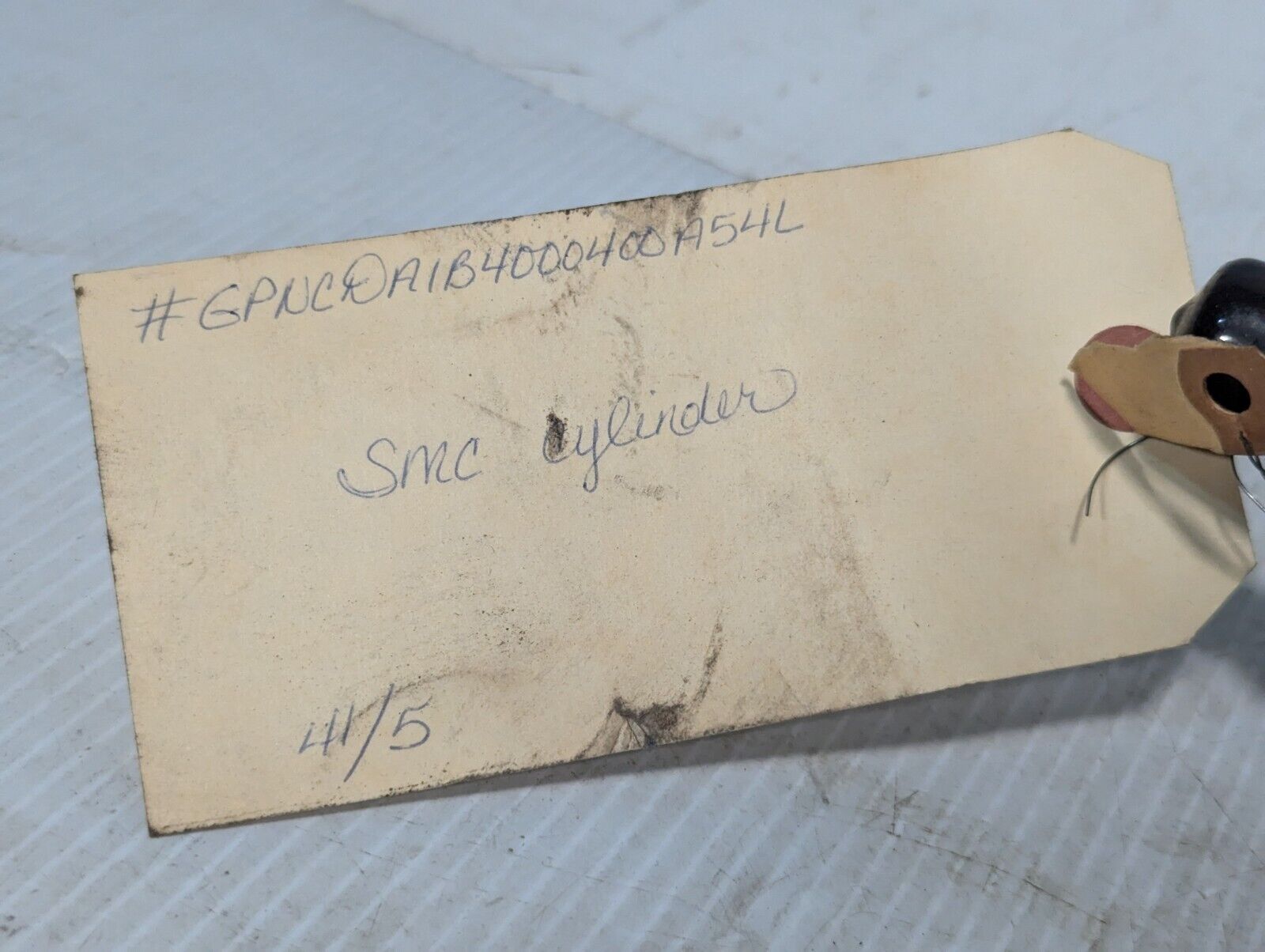 SMC NCDA1B400-0400-A54L Pneumatic Air Cylinder 250PSI Max - Free Shipping