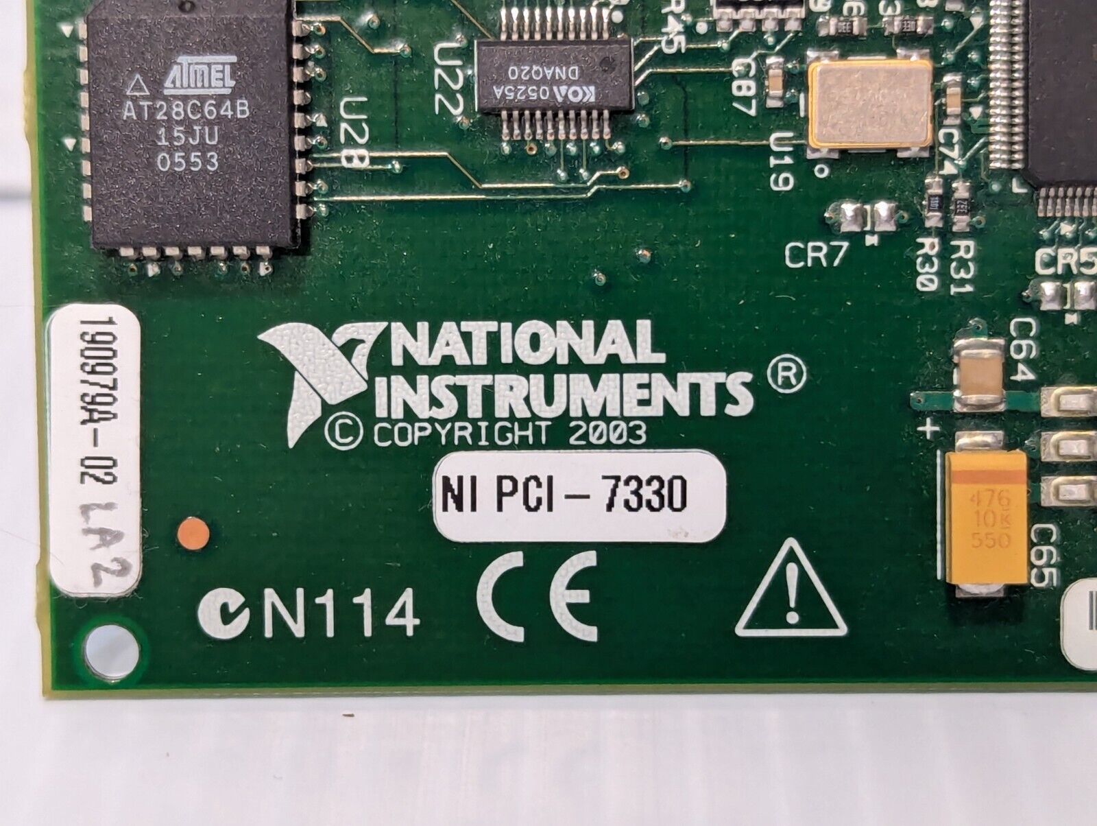 National Instruments 190979A-02 PCI-7330 Motion Controller PCB - Free Shipping