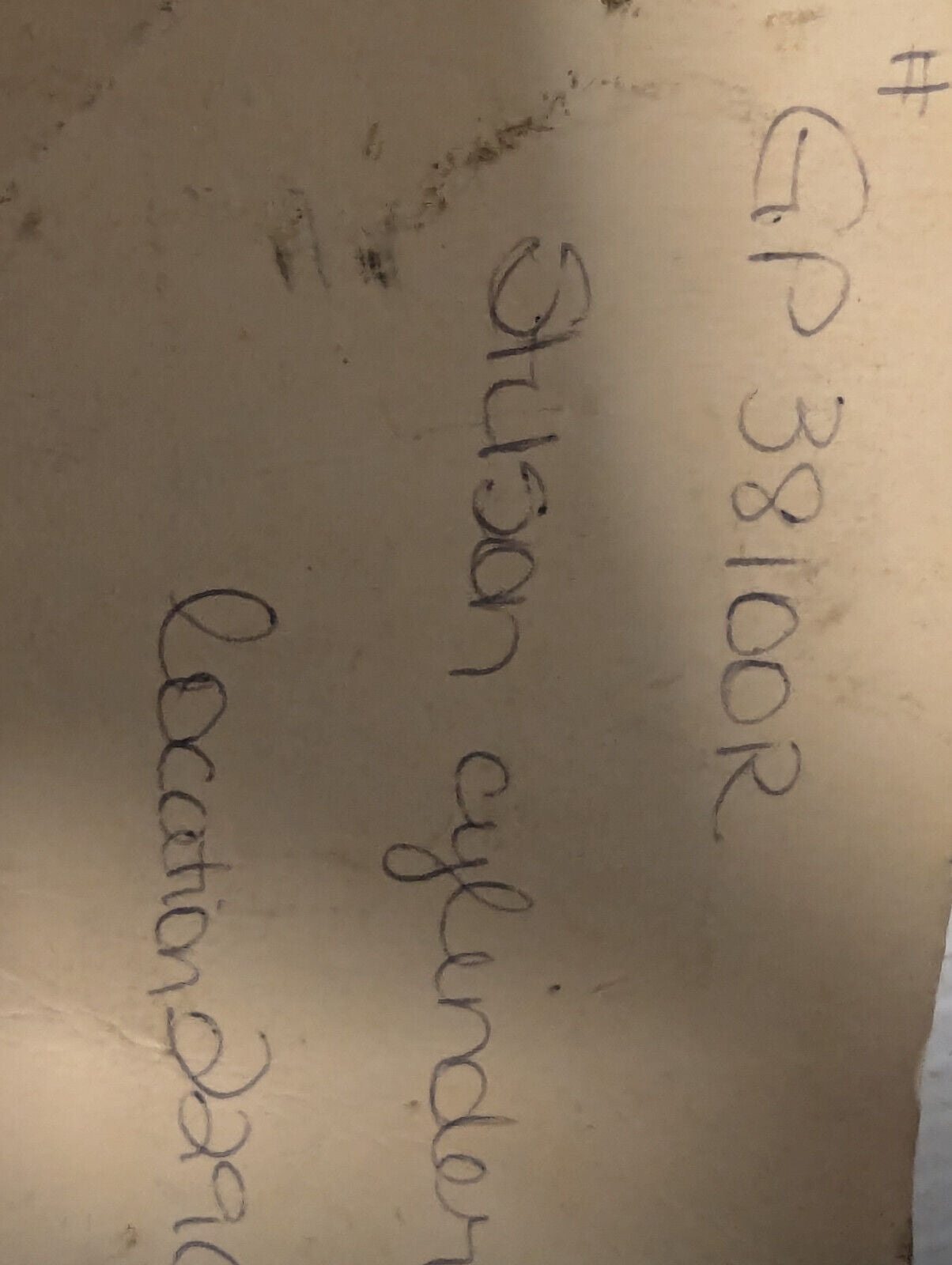 Stilson 38100-R Righthand Pneumatic Cylinder, Rota-Clamp Mount 