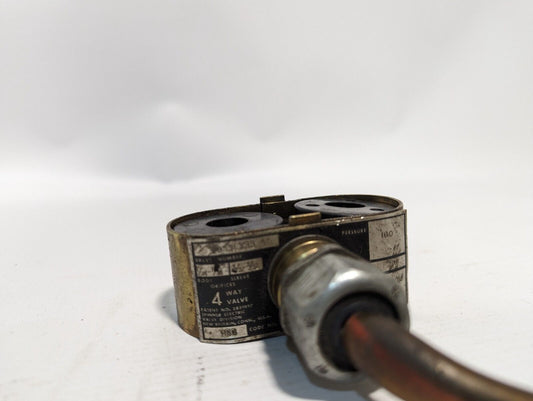 Skinner Electric V933LX33 4 Way Valve, 20W, 120v/60V-110/50