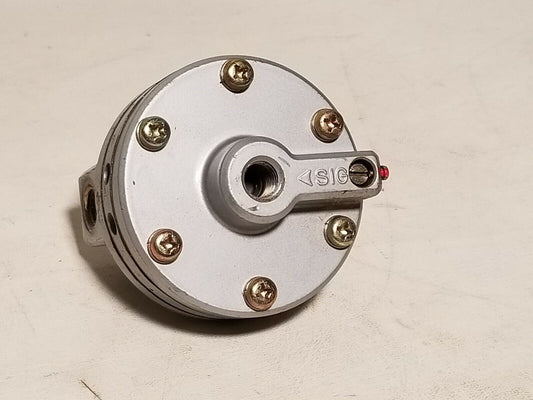 SMC booster relay, model IL100, supply max 9.9kgf/cm^2, in/output max 6kgf/cm^2