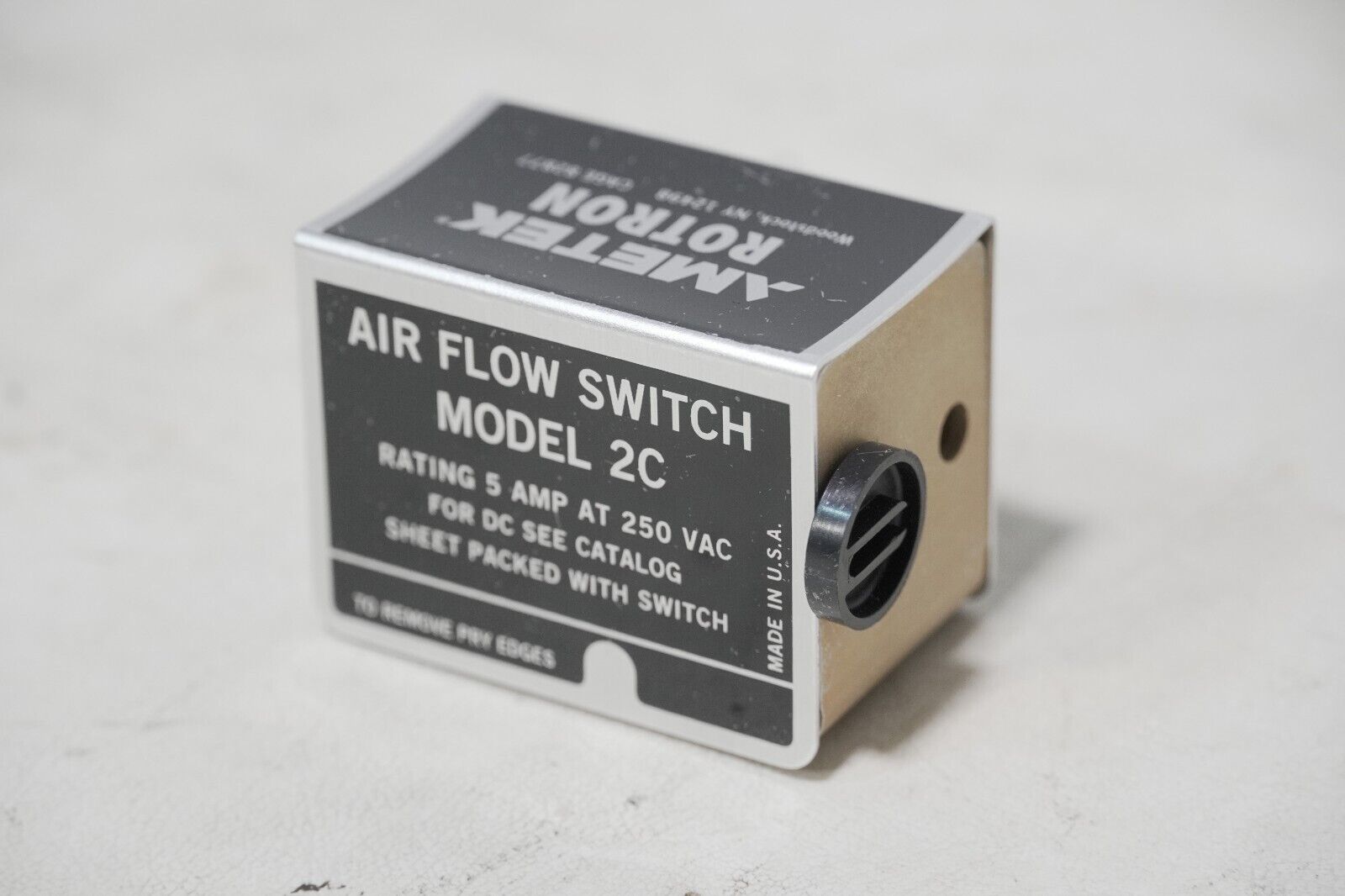 Ametek RotRon 041109 Air Flow Switch Model 2C SWITCH ONLY