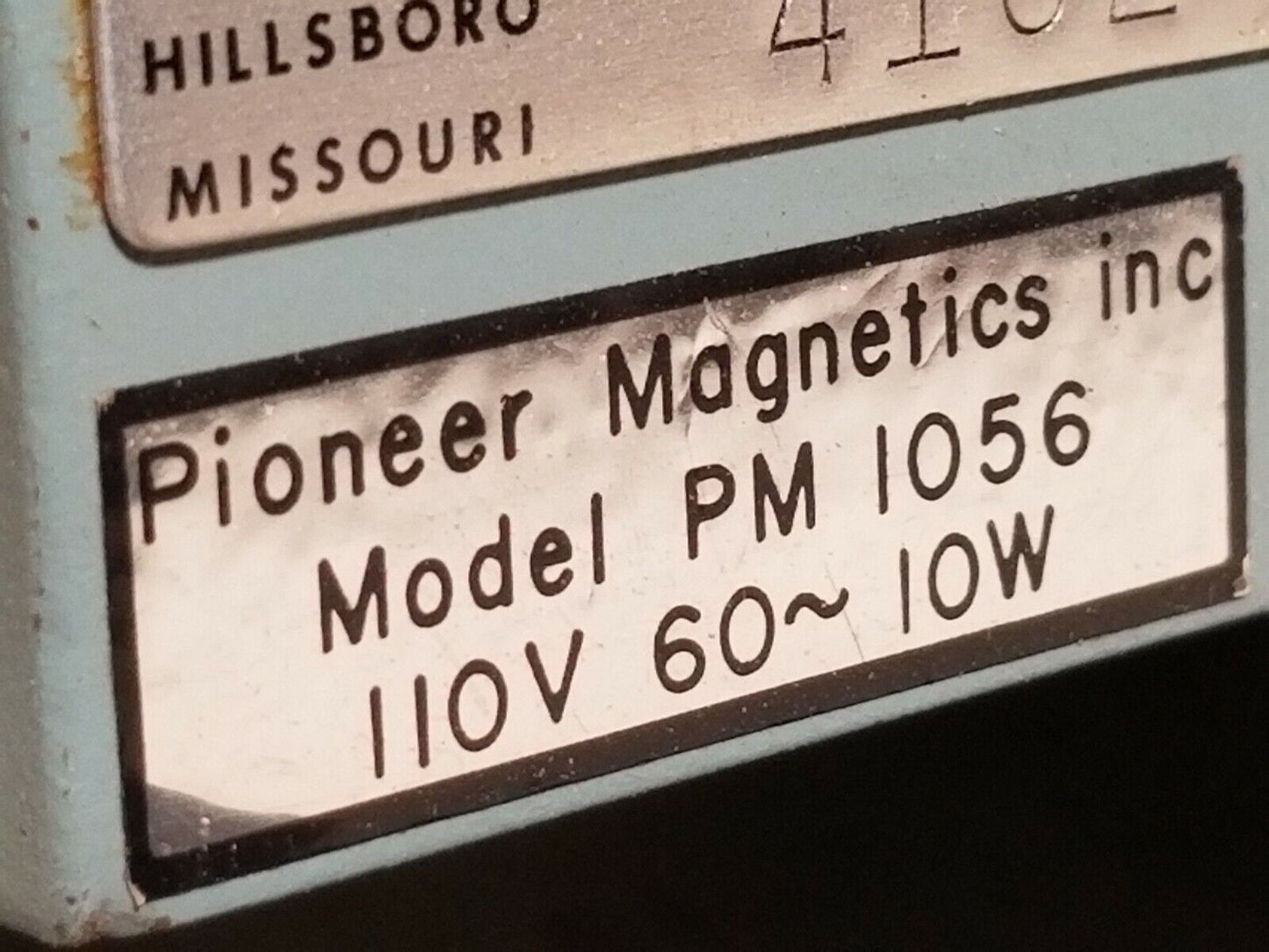 Pioneer Magnetics PM1056 PM 1056 thermal wire stripper with clamp, 110VAC, 10W
